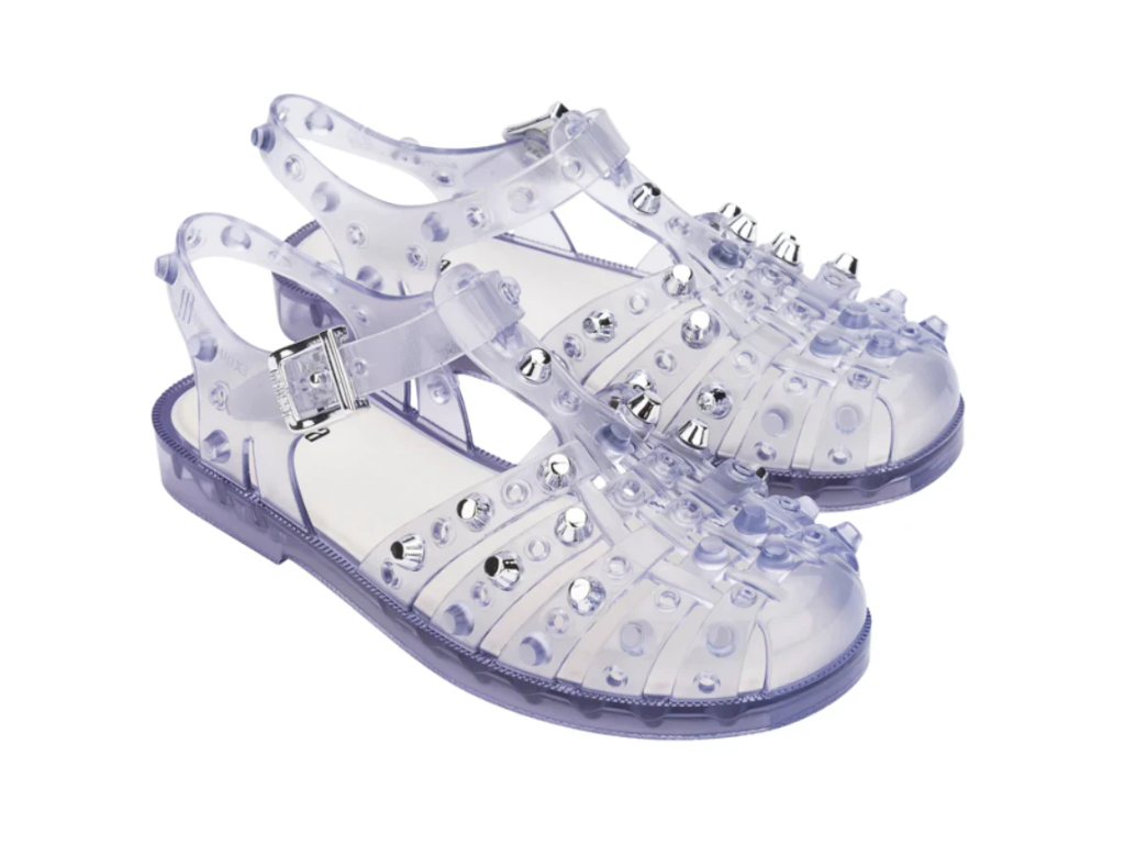 MELISSA POSSESSION STUDS AD – CLEAR/SILVER