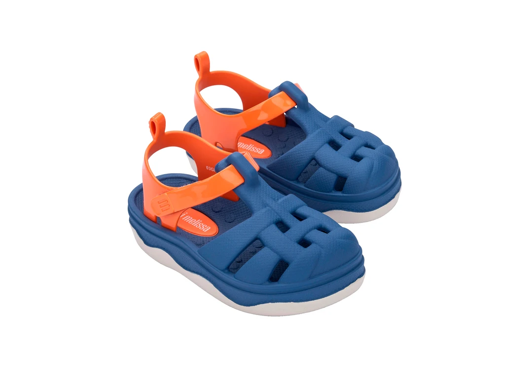 MINI MELISSA ZIG BB – BLUE/ORANGE