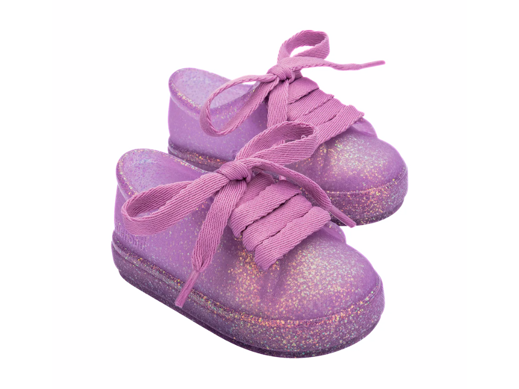 MINI MELISSA HIP SNEAKER BB – GLITTER LILAC