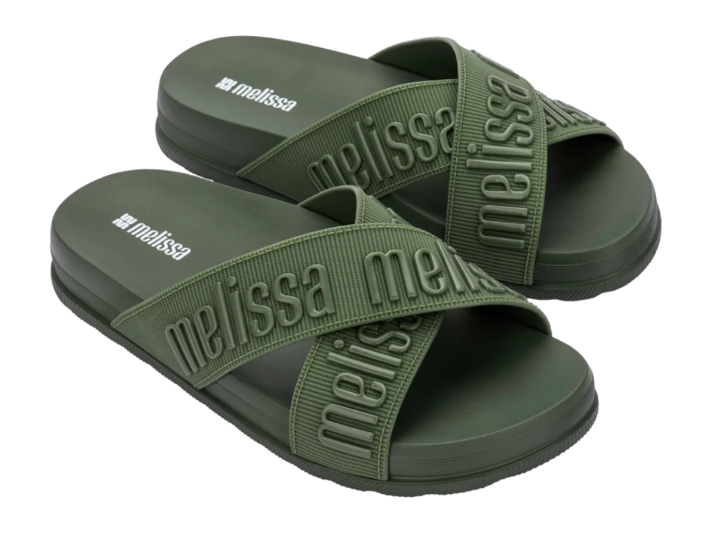 MELISSA COZY SLIDE M LOVER II AD – DARK GREEN