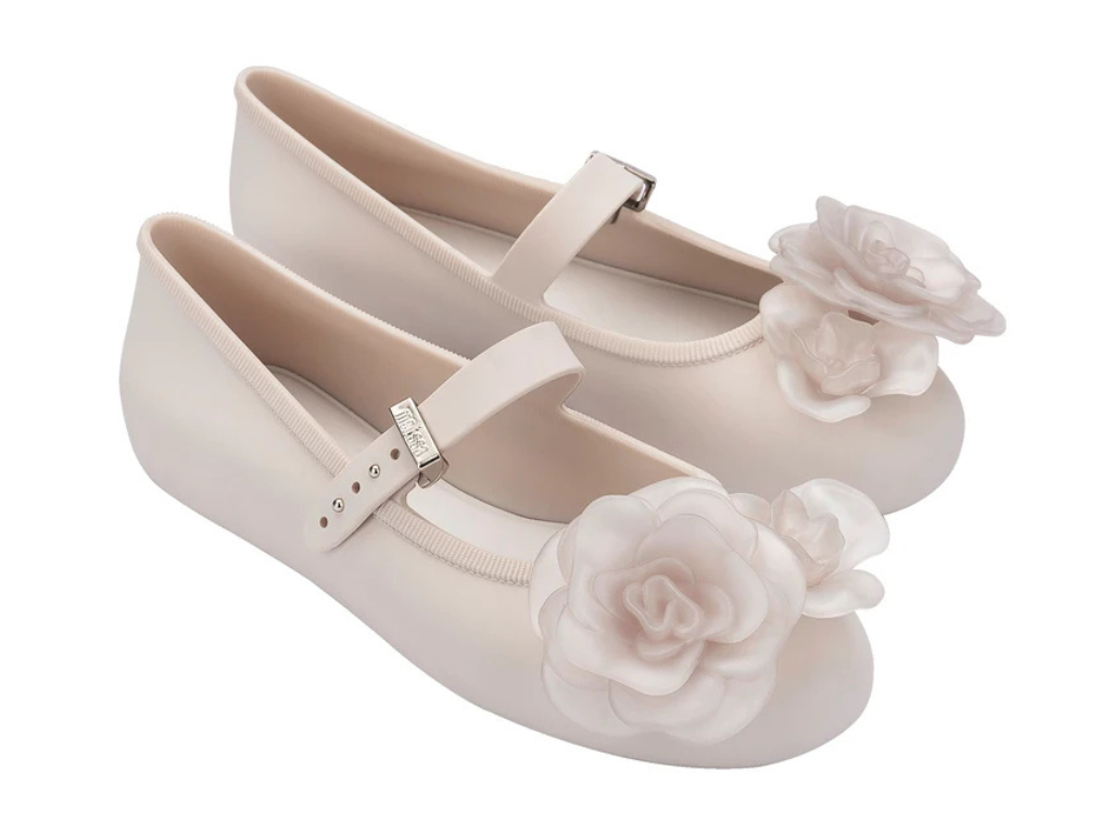 MELISSA SOFT BALLERINA PETALS AD – BEIGE