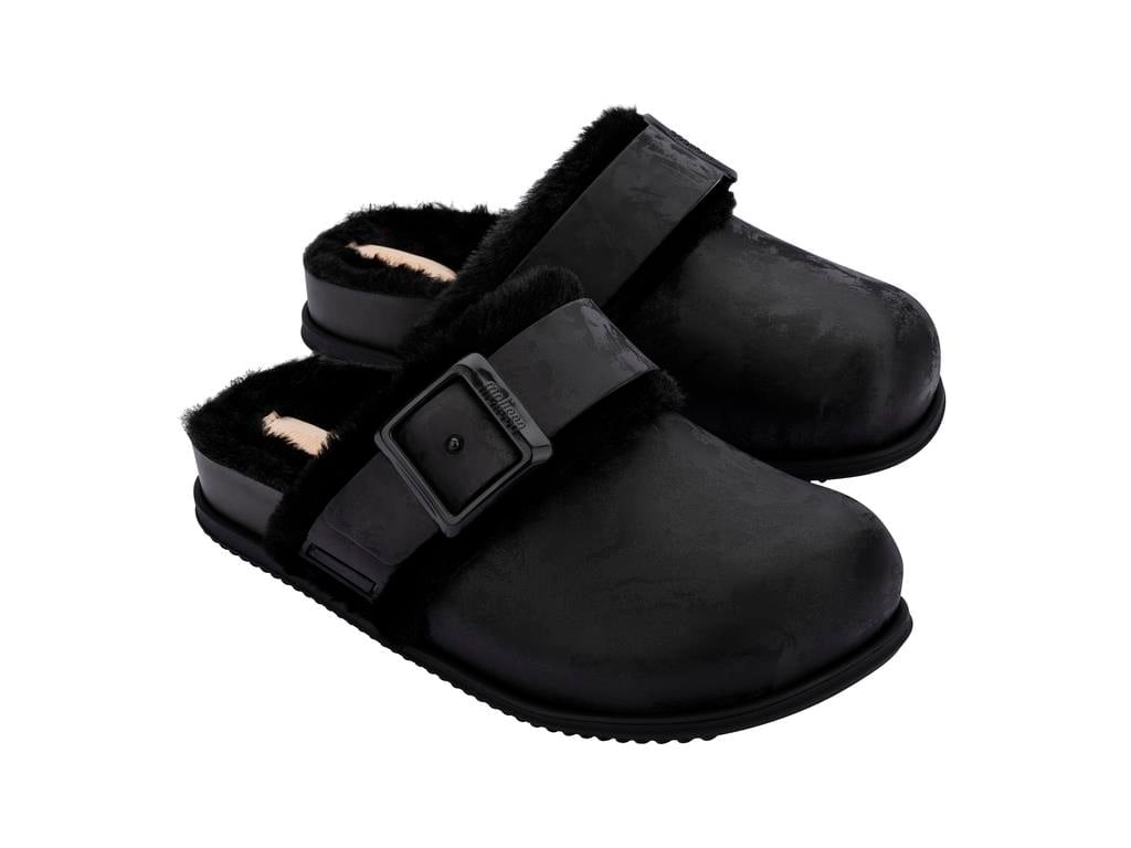 MELISSA COZY CLOG WARM AD – BLACK