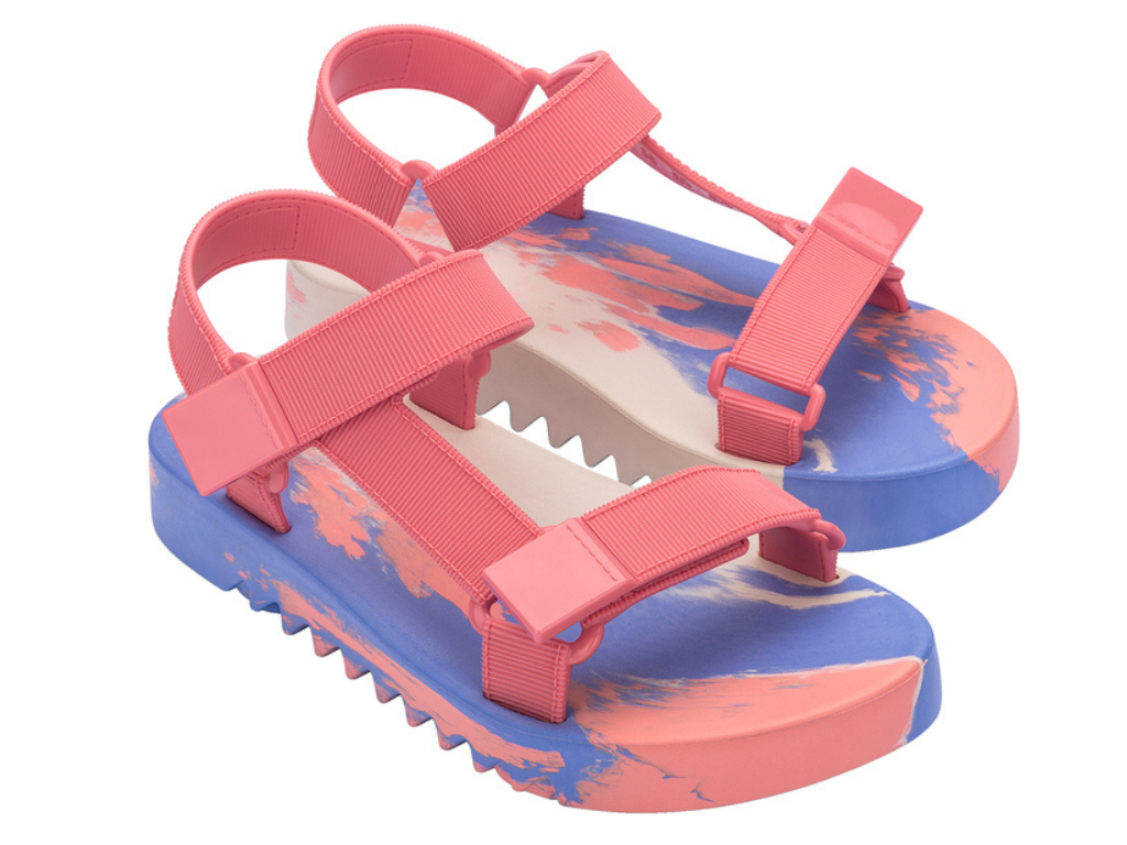 MELISSA FLOWING PAPETE AD – PINK/BLUE